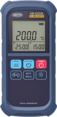 ハンディタイプ溫度計HR-1200E / 1200K